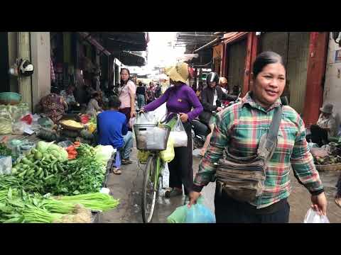 Ever Seen Khmer Fish Market Scenes /  Huge Fish Distribution Site in Siem Reap City