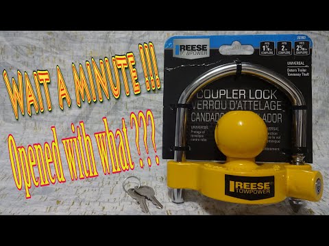 #331  REESE Coupler Lock opened with ?? yup, that too