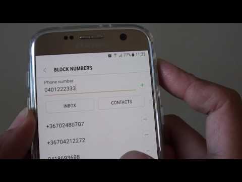 Samsung Galaxy S7: How to Block a Number From Messaging