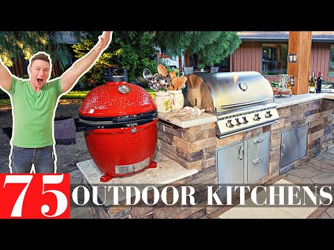 75 Outdoor Kitchens (IDEAS for Every BUDGET)