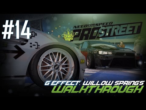 Need for Speed: ProStreet (PC) | Walkthrough Part #14 - G Effect: Willow Springs [HD 60FPS]