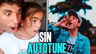 PAULO LONDRA | SU VOZ REAL SIN AUTOTUNE (con mi prima)