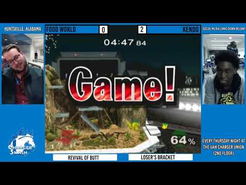 Revival of BUTT: FoodWorld (Fox) vs Kendo (Pika) Loser's Semis - SSBM Singles