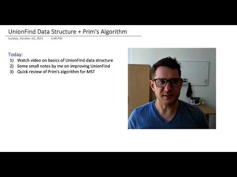 Union-Find and Prim Intro