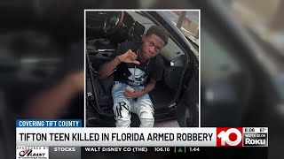 Tifton teen shot and killed in Florida armed robbery