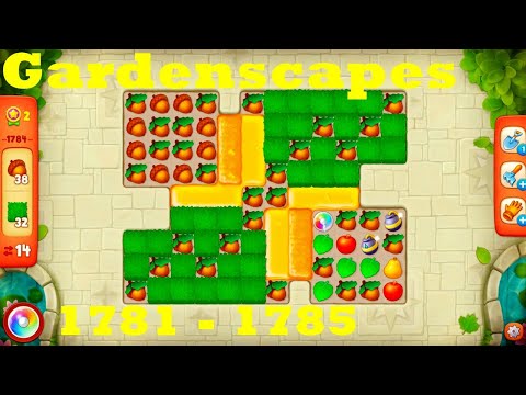 Gardenscapes Level 1781 - 1785 HD Walkthrough | 3 - match game | gameplay | android | ios | pc | app