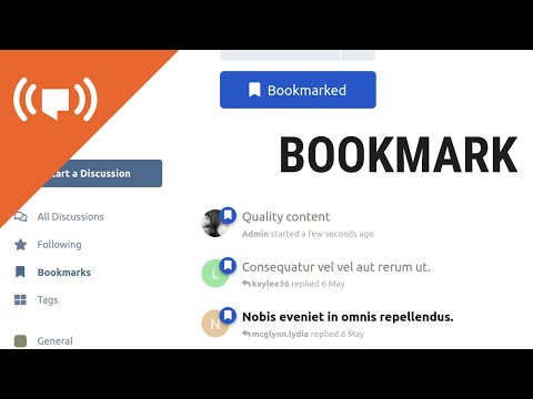 Flarum Live Coding Bookmark Extension