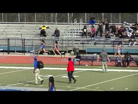 CHS Girls 300 meter hurdles Leah U 022214