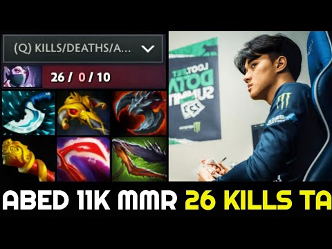 ABED 11K MMR 26 Kills No Mercy with Unkillable Templar Assassin Dota 2