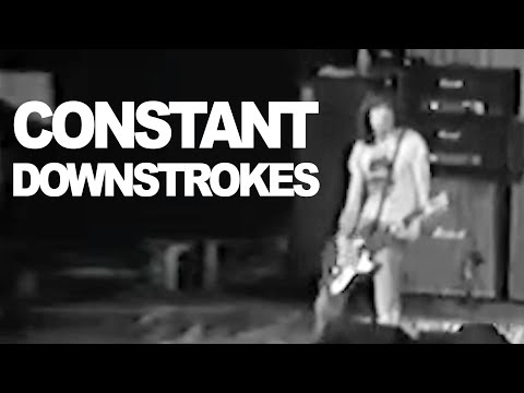 Johnny Ramone Playing CONSTANT Downstrokes (Surfin' Bird Live 1977)