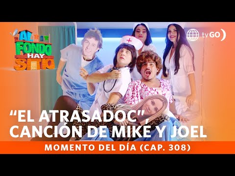 Al Fondo hay Sitio 10: Mr Joe and El Gringo Mike released their song "El Atrasadoc" (Episode n° 308)
