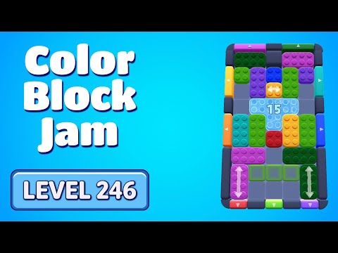 Color Block Jam Level 246 | Every Puzzle Solved! 🎯