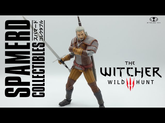 Vídeo relacionado con McFarlane Figura de acción Geralt de Rivia Modo Brujo 18CM