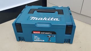 Unboxing Makita DHP486RTJ - Makita Cordless Hammer Drill 18V , 125N.m , Brushless Motor