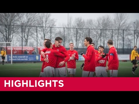 Highlights AZ - NAC Breda (3-1) | Onder 19