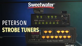 Video thumbnail for Peterson Strobe Tuners Demo by Sweetwater