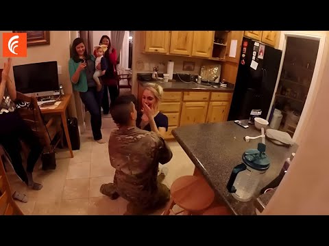 Emotional Moments of Soldiers Coming Home Surprise Compilation 2023 #22