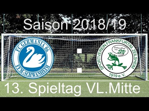 Germania Schwanheim – SV Zeilsheim (13. Spieltag, Verbandsliga Mitte)