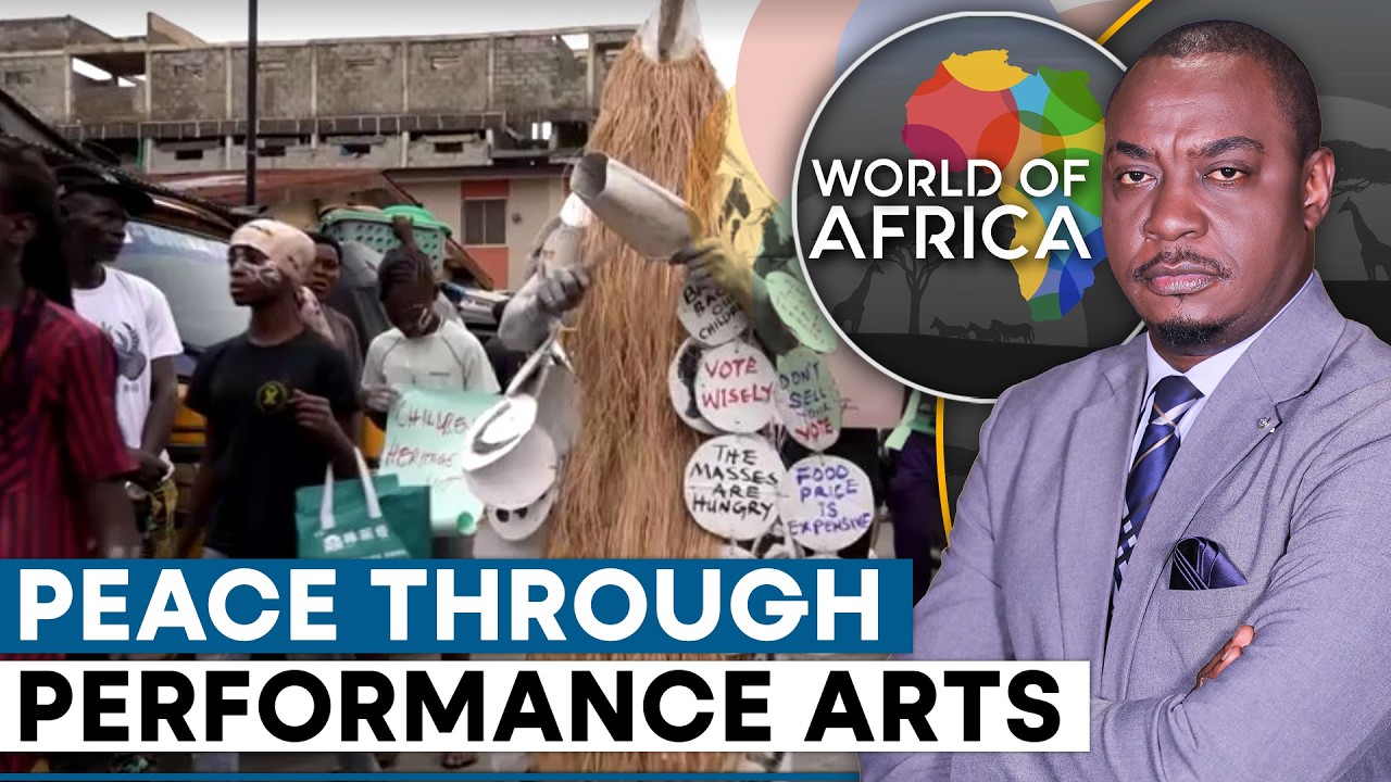 Lagos Artists Stage Performances Highlighting Nigerians Feeling of Lack of Security |World of Africa