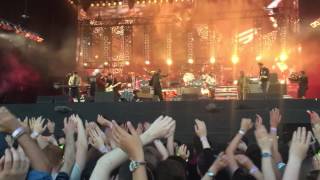 Mumford and Sons with Baaba Maal "Si Tu Veux" Bst Hyde Park 8th July 2016
