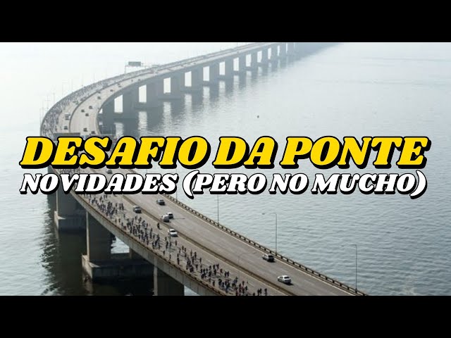 NOVIDADE sobre a CORRIDA da PONTE Rio-Niteroi