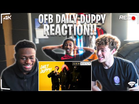 AMERICANS REACT TO OFB - DAILY DUPPY | GRM DAILY!