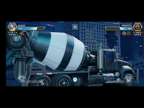 Blaster vs LOC1 Mixmaster Transformers Forged to Fight