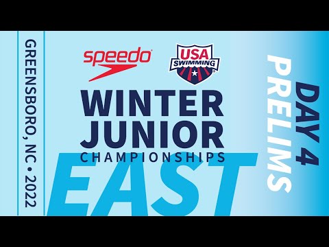 Day 4 Women's East Prelims | 2022 Speedo Winter Junior Championships East