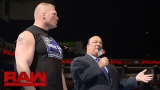 Brock Lesnar returns as fight with Goldberg looms 