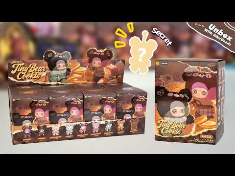 Unboxing MayMei Tiny Bear Cookie Series Plush Blind Box #kikagoods #asmr #doll #asmr #Christmasgifts