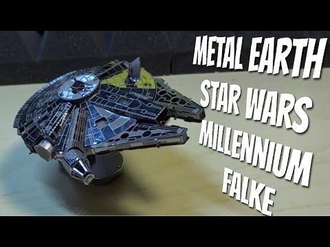 Metal Earth Millenium Falke STAR WARS mal schnell zusammengebaut - Möge die Geduld mit euch sein