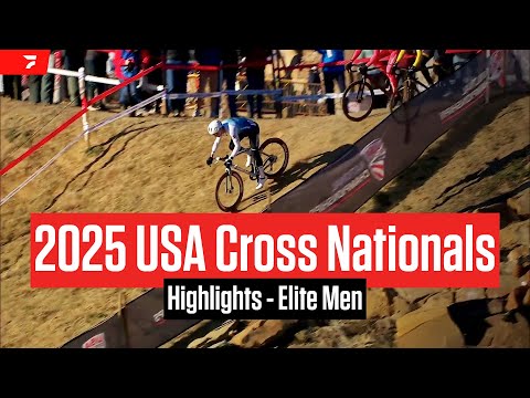 Highlights: 2025 USA Cycling Cyclocross National Championships - Elite Men