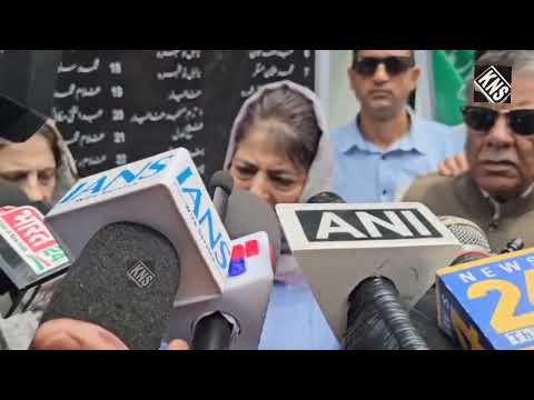 PDP president Mehbooba Mufti accused BJP of attempting to divide the region on communal lines by politicising the legacy of Kashmir's 1931 martyrs, while alleging that she was placed under house arrest to prevent her from paying tributes at the martyrs' graveyard.