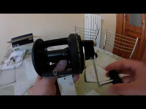 Unboxing Shimano TLD 15 fishing reel