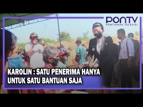 Bupati Karolin Salurkan BLT-DD