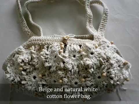 Crochet Flower bags