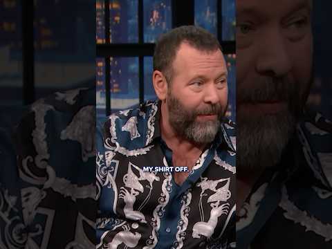 Bert Kreischer took his shirt off once and hasn’t put it back on since