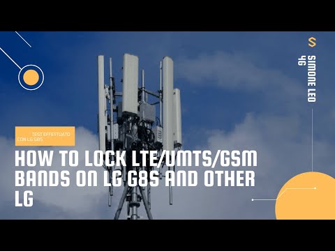 How to lock LTE/UMTS/GSM Bands on LG G8S and other LG