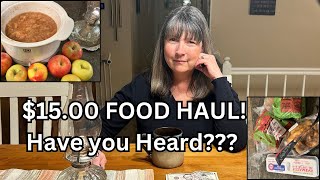 $15 Food Haul Using THIS App //Frugal Living// Frugal Friday