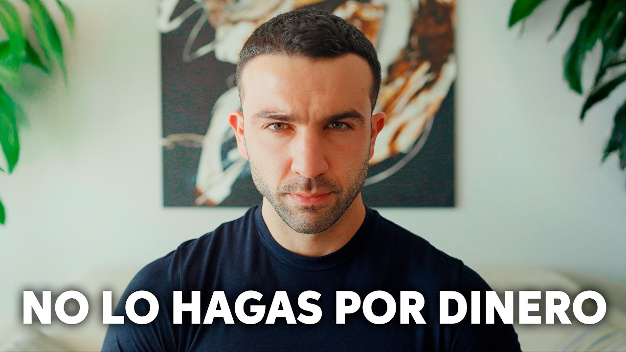 Perseguí el dinero. Maté mi propósito. Esta es la lección.