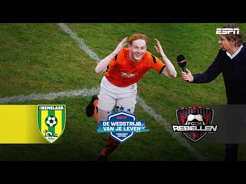 🔥 Nemelaer 7 🆚 FC de Rebellen | Wedstrijd van je Leven 🙌🤩 | VriendenLoterij