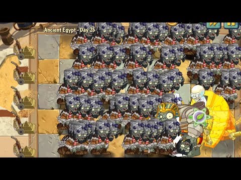 Plants vs Zombies 2 Gameplay Buckethead Zombie Pet vs All Bosses PvZ2 #3