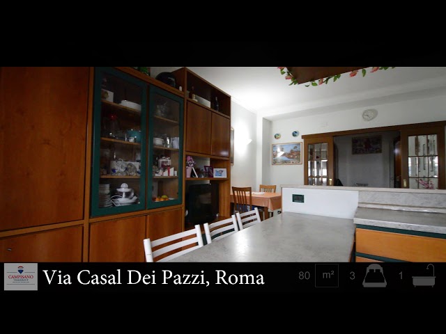 APP.TO IN VENDITA A CASAL DEI PAZZI MQ80