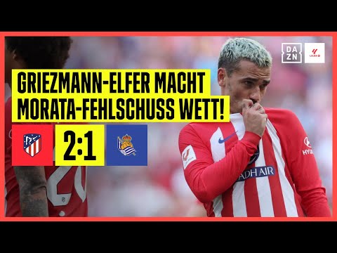 Aluminium-Festival! Griezmann-Elfer zum Sieg: Atletico Madrid - Real Sociedad 2:1 | LaLiga | DAZN