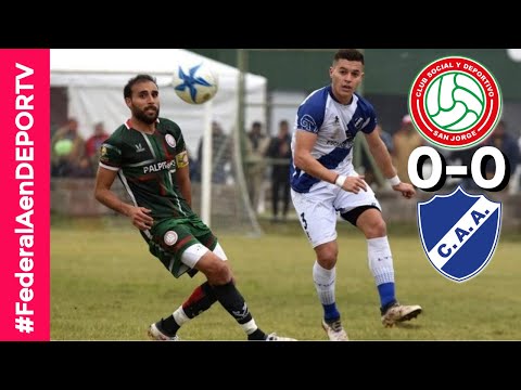San Jorge 0-0 Alvarado | Resumen y mejores jugadas - Federal A - Final Reválida por el ascenso (Ida)