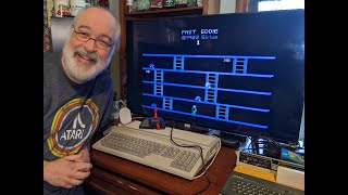 Atari Fujinet Randomizer Game Of The Week - Fast Eddie - Retro 8bit Video Game - Retrogaming -