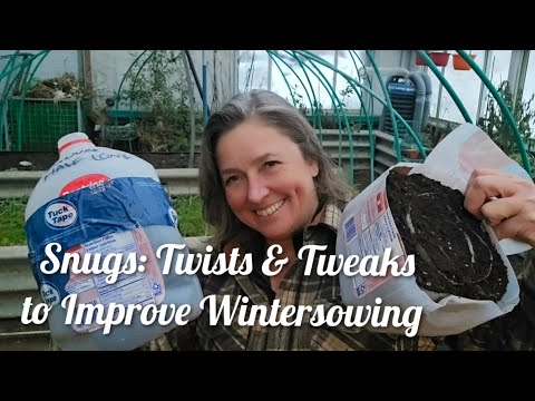 Snugs: Twists & Tweaks to Improve Wintersowing #wintersowing #seedstarting #seedsnail #gardening 