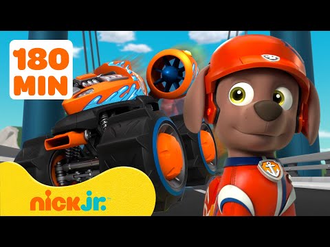 Patrulha Canina | Aventuras das Rodas de Resgate da Patrulha Canina! #6 com Zuma 🚗 | Nick Jr.
