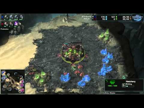 SC2 Jaedong vs Hack Game 2 ZvT Starcraft 2 gameplay