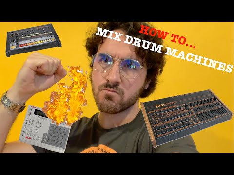 HOW TO MIX DRUM MACHINES BETTER!!!